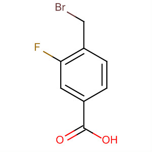 4-(Bromomethyl)-3-fluorobenzoic acid Structure,361456-46-4Structure