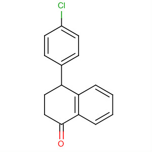 4-(4-Chlorophenyl)-3,4-dihydro-1(2h)-naphthalenone Structure,36159-73-6Structure