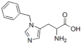 2-Amino-3-(3-benzyl-3H-imidazol-4-yl)-propionic acid Structure,3617-60-5Structure