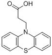 10-Phenothiazine propiocic acid Structure,362-03-8Structure