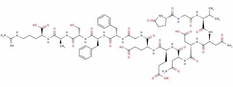 Fibrinopeptide b Structure,36204-23-6Structure