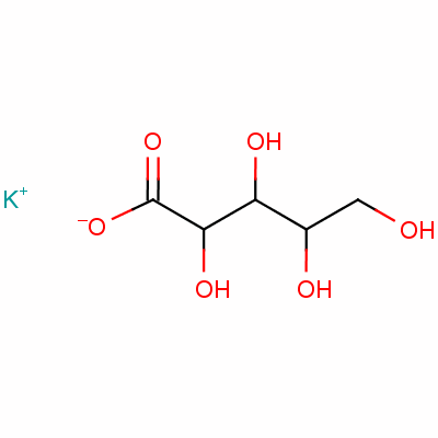 Potassium 2,3,4,5-tetrahydroxypentanoate Structure,36232-89-0Structure