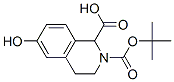 2-Boc-6-Hydroxy-1,2,3,4-tetrahydro-isoquinoline-1-carboxylic acid Structure,362492-00-0Structure