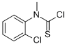 N-(2-Chlorophenyl)-N-methylthiocarbamoyl chloride Structure,362601-72-7Structure