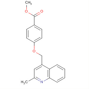 Methyl 4-[(2-methylquinolin-4-yl)methoxy]benzoate Structure,362703-10-4Structure