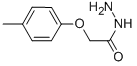 P-tolyloxy-acetic acid hydrazide Structure,36304-39-9Structure