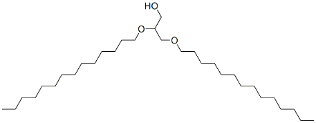 2,3-Bis(tetradecyloxy)propan-1-ol Structure,36314-51-9Structure