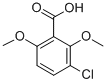 3-Chloro-2,6-dimethoxybenzoic acid Structure,36335-47-4Structure