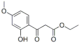 3-(2-Hydroxy-4-methoxy-phenyl)-3-oxo-propionic acid ethyl ester Structure,364039-61-2Structure