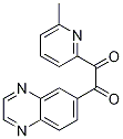 1-(6-Methylpyridin-2-yl)-2-(quinoxalin-6-yl)ethane-1,2-dione Structure,364050-21-5Structure