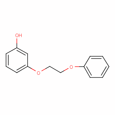 M-(2-phenoxyethoxy)phenol Structure,36429-48-8Structure