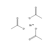 Antimony acetate Structure,3643-76-3Structure