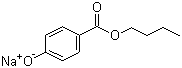 Butylparaben sodium salt Structure,36457-20-2Structure