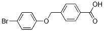 4-(4-Bromophenoxymethyl)benzoic acid Structure,364623-84-7Structure