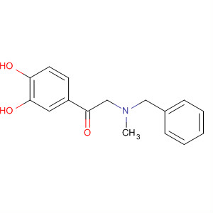 2-(Benzylmethylamino)-3,4-dihydroxyacetophenone Structure,36467-25-1Structure