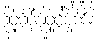 Penta-n-acetylchitopentaose Structure,36467-68-2Structure