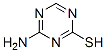 4-Amino-1,3,5-triazine-2-thiol Structure,36469-86-0Structure