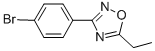 3-(4-Bromophenyl)-5-ethyl-1,2,4-oxadiazole Structure,364743-34-0Structure