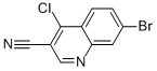 7-Bromo-4-chloro-quinoline-3-carbonitrile Structure,364793-57-7Structure