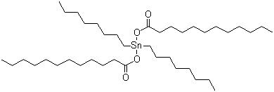 Bis(lauroyloxy)dioctyltin Structure,3648-18-8Structure