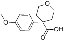 Tetrahydro-​4-​(4-​methoxyphenyl)​-2h-​pyran-​4-​carboxylic acid Structure,3648-58-6Structure