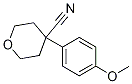 4-(4-Methoxyphenyl)tetrahydro-2h-pyran-4-carbonitrile Structure,3648-78-0Structure