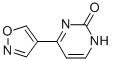 4-(Isoxazol-4-yl)pyrimidin-2(1h)-one Structure,36508-34-6Structure