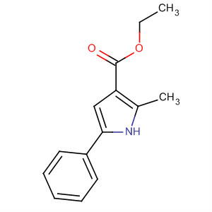 Ethyl 2-methyl-5-phenylpyrrole-3-carboxylate Structure,3652-48-0Structure