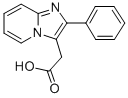 (2-Phenyl-imidazo[1,2-a]pyridin-3-yl)-acetic acid Structure,365213-68-9Structure