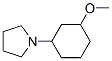 Pyrrolidine, 1-(3-methoxycyclohexyl)- (9ci) Structure,365530-69-4Structure