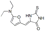 4-Imidazolidinone,5-[[5-(diethylamino)-2-furanyl ]methylene]-2-thioxo- Structure,365977-00-0Structure