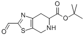 Thiazolo[5,4-c]pyridine-5(4H)-carboxylic acid, 2-formyl-6,7-dihydro-, 1,1-dimethylethyl ester Structure,365996-10-7Structure