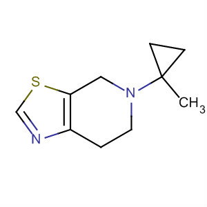 5-(1-Methyl-cyclopropyl)-4,5,6,7-tetrahydrothiazolo[5,4-c]pyridine Structure,365996-75-4Structure