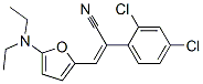 Benzeneacetonitrile,2,4-dichloro--alpha--[[5-(diethylamino)-2-furanyl ]methylene]- Structure,366471-07-0Structure