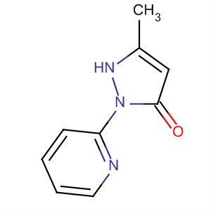 5-Methyl-2-pyridin-2-yl-1,2-dihydro-pyrazol-3-one Structure,3670-51-7Structure