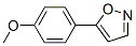 5-(4-Methoxyphenyl)isoxazole Structure,3672-48-8Structure