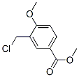 3-Chloromethyl-4-methoxy-benzoic acid methyl ester Structure,36755-02-9Structure