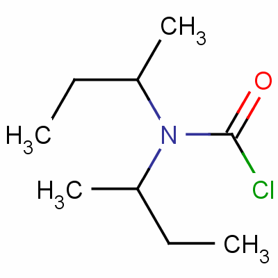 N,n-di(butan-2-yl)carbamoyl chloride Structure,36756-72-6Structure