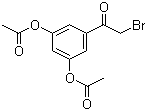 1-[3,5-Bis(acetyloxy)phenyl]-2-bromoethanone Structure,36763-39-0Structure