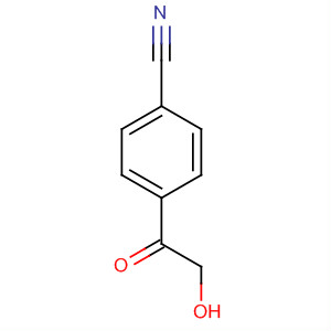 4-(2-Hydroxyacetyl)benzonitrile Structure,36776-32-6Structure