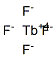 Terbium tetrafluoride Structure,36781-15-4Structure