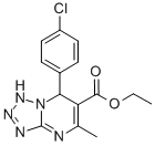 Tetrazolo[1,5-a]pyrimidine-6-carboxylic acid,7-(4-chlorophenyl)-1,7-dihydro-5-methyl-,ethyl ester Structure,367907-08-2Structure