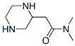 2-Piperazineacetamide,n,n-dimethyl-(9ci) Structure,368441-83-2Structure