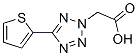 (5-Thien-2-yl-2h-tetrazol-2-yl)acetic acid Structure,36855-10-4Structure