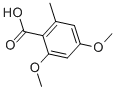 2,4-Dimethoxy-6-methylbenzoicacid Structure,3686-57-5Structure