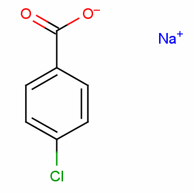 Sodium p-chlorobenzoate Structure,3686-66-6Structure