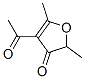 4-Acetyl-2,5-dimethylfuran-3(2h)-one Structure,36871-78-0Structure