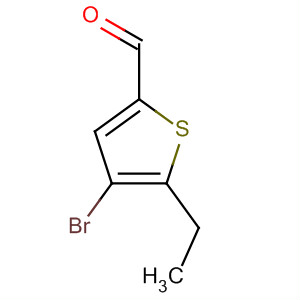 4-Bromo-5-ethyl-2-thiophenecarboxaldehyde Structure,36880-34-9Structure