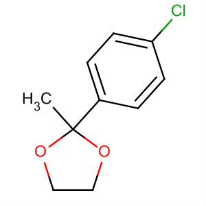 2-(4-Chlorophenyl)-2-methyl-1,3-dioxolane Structure,36881-02-4Structure