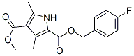 1H-pyrrole-2,4-dicarboxylicacid,3,5-dimethyl-,2-[(4-fluorophenyl)methyl ]4-methylester(9ci) Structure,368839-04-7Structure